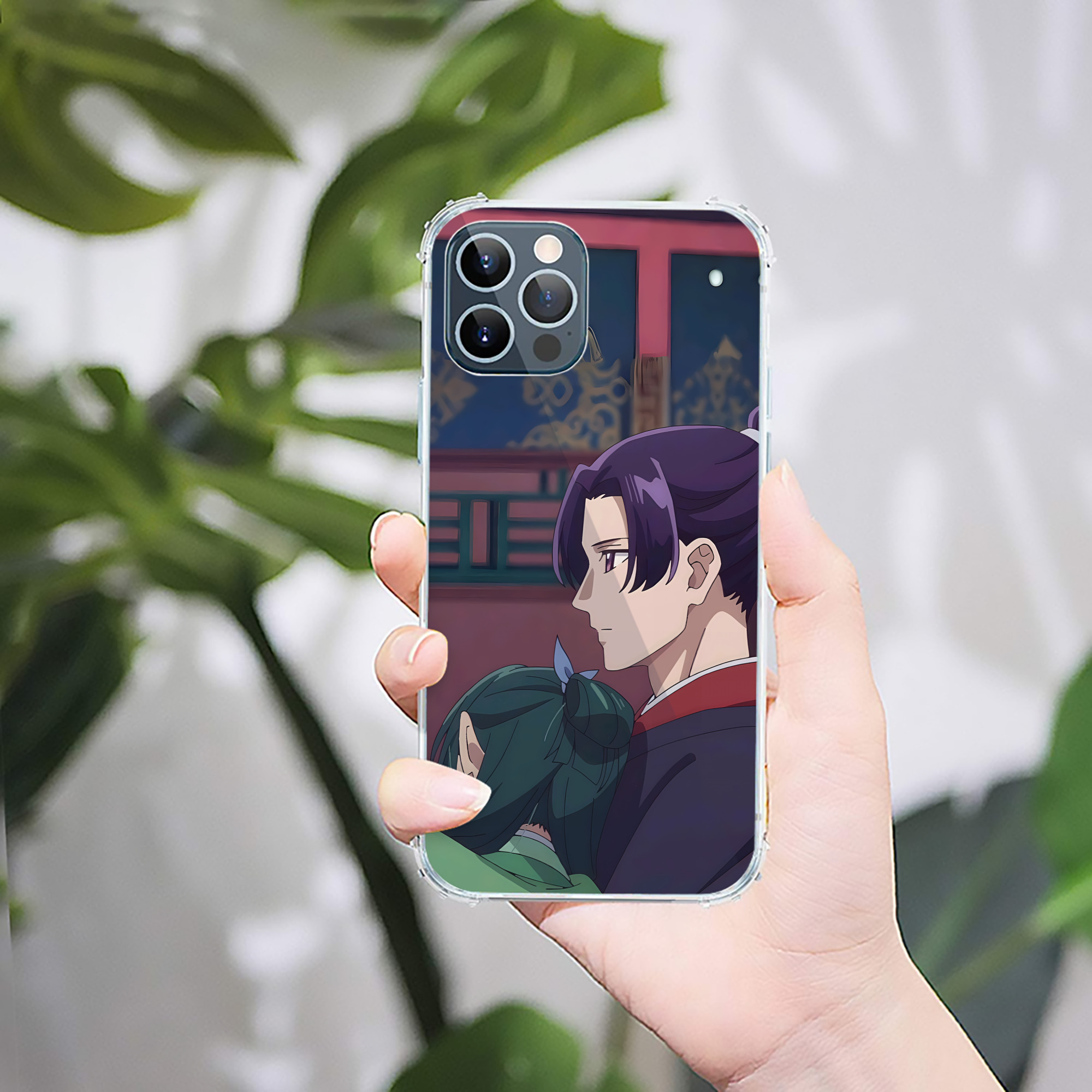（画像用） 薬屋のひとりごと The Apothecary Diaries 【iPhone 12シリーズ対応】透明スマホケース（クリアソフトケース）